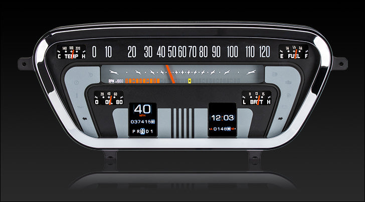 RTX Dakota Digital Dash 1953-1955 Ford F100